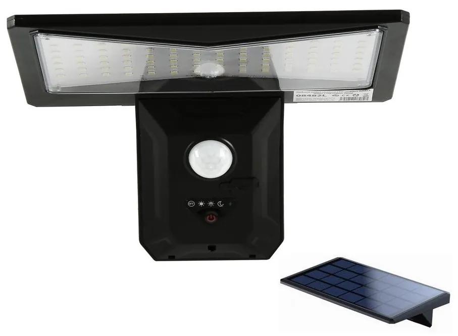 Immax 08482L-Aplică LED solară cu senzor LED/2,6W/5,5V IP65 negru