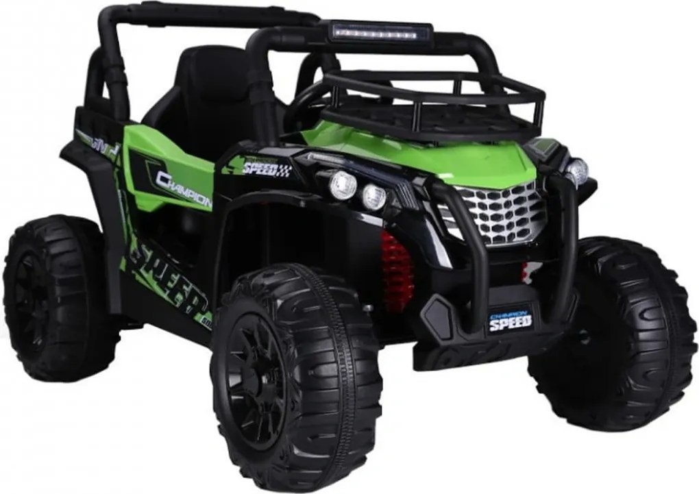 Masinuta Electrica cu acumulator pentru copii NOVOKIDS™ Speed Champion Buggy , Cu faruri luminoase, Usi cu deschidere, Telecomanda, 3-8 ani , max 30