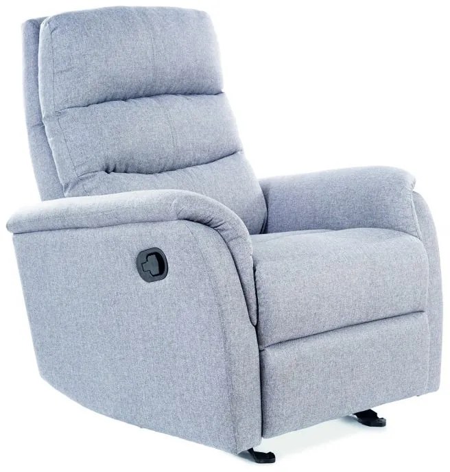 Fotoliu Recliner Jowis Stofa, Gri Tap. 176