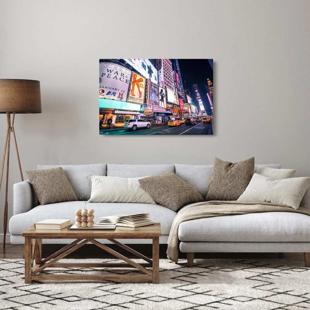 Tablou - New York Theather District (90x60 cm)