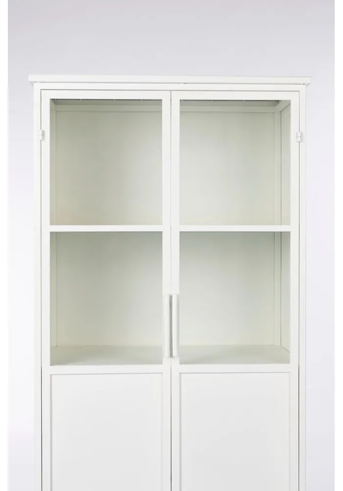 Vitrină albă din metal Miya – White Label