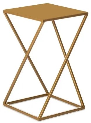 Suport pentru flori 40x24 cm, culoare aurie