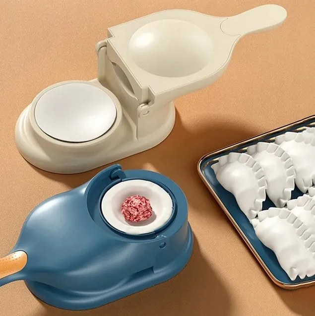 Aparat 2 în1 pentru făcut colțunași/ravioli - mix de culori