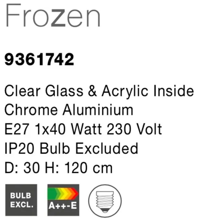 Lustra design modern 30cm Frozen NVL-9361742