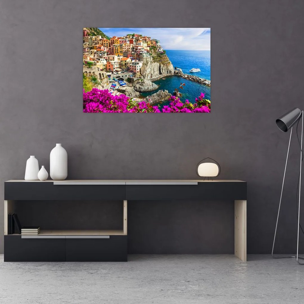 Tablou - Satul italian Manarola (90x60 cm)