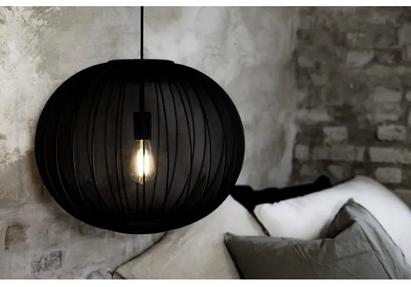 Lustră pe cablu Markslöjd 108791 FORENCE 1xE27/40W/230V d. 50 cm negru