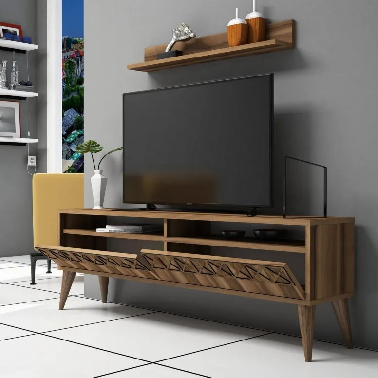 Comoda TV Line - Walnut