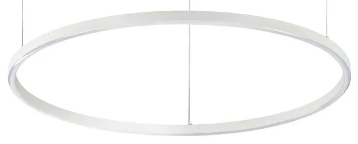 Ideal Lux - Pendul LED pe cablu ORACLE SLIM LED/37W/230V 2700K Ø 70 cm alb