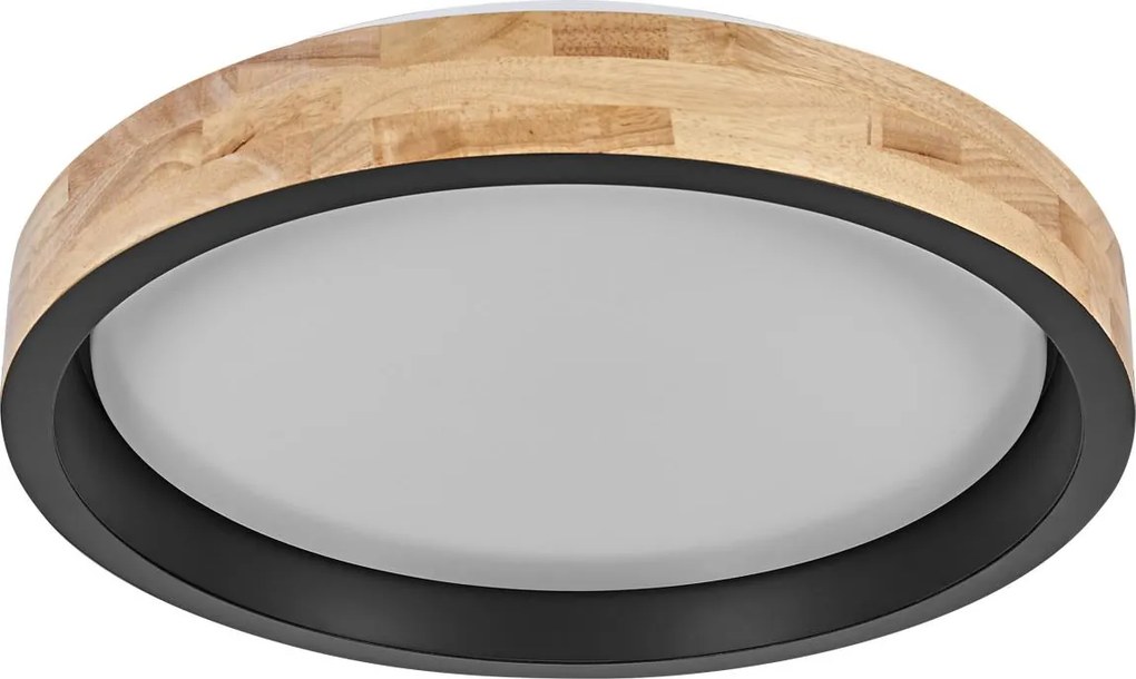 Osram - LED Plafonieră LED dimabilă MARIANO LED/24W/230V Ø 41 cm stejar/negru