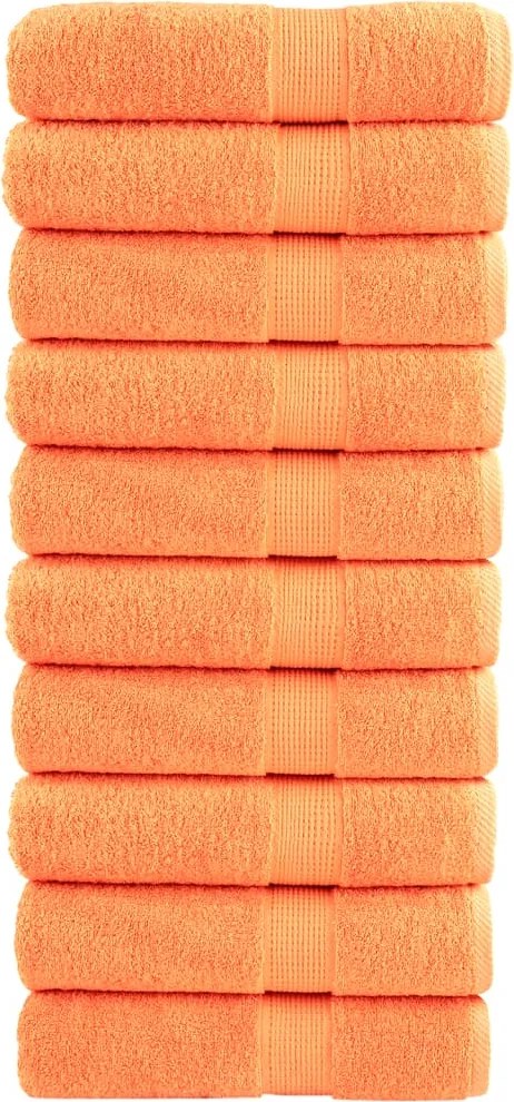 vidaXL Prosoape de duș premium SOLUND 10 buc. 70x140 cm 600 gsm