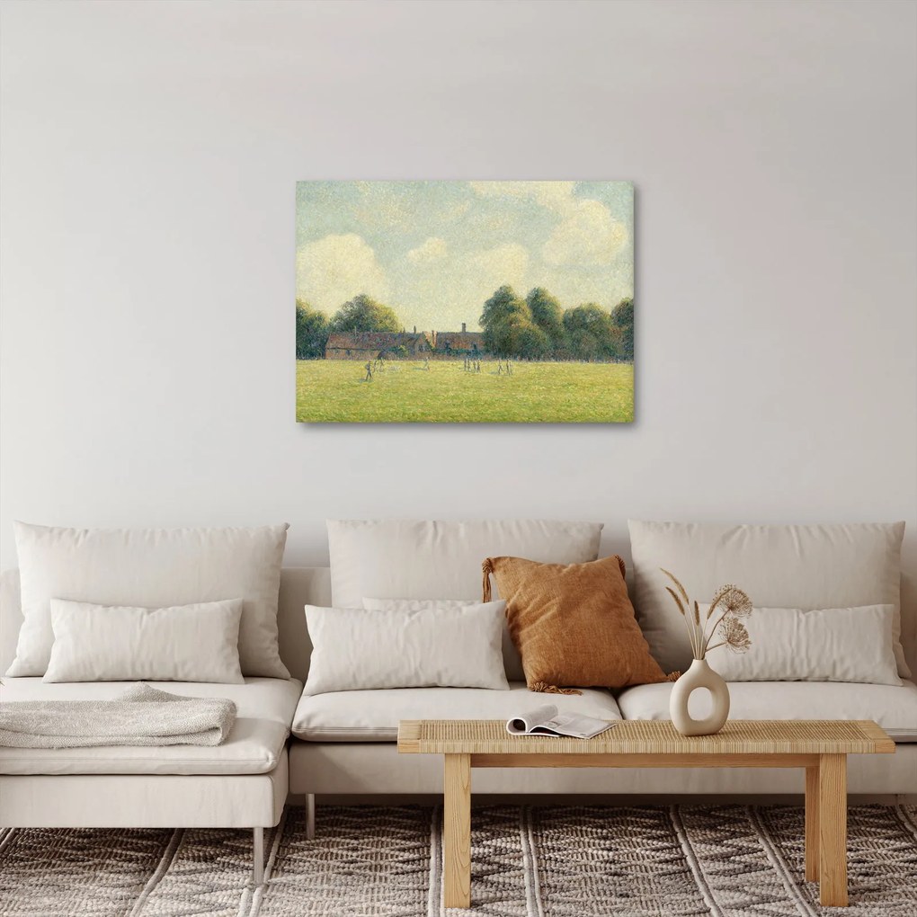 Tablou - Camille Pissarro, Hampton Court Green, reproducere (70x50 cm)