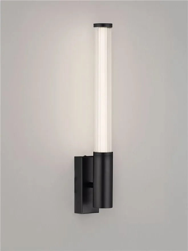 Aplica de perete LED baie IP44 NOLD negru