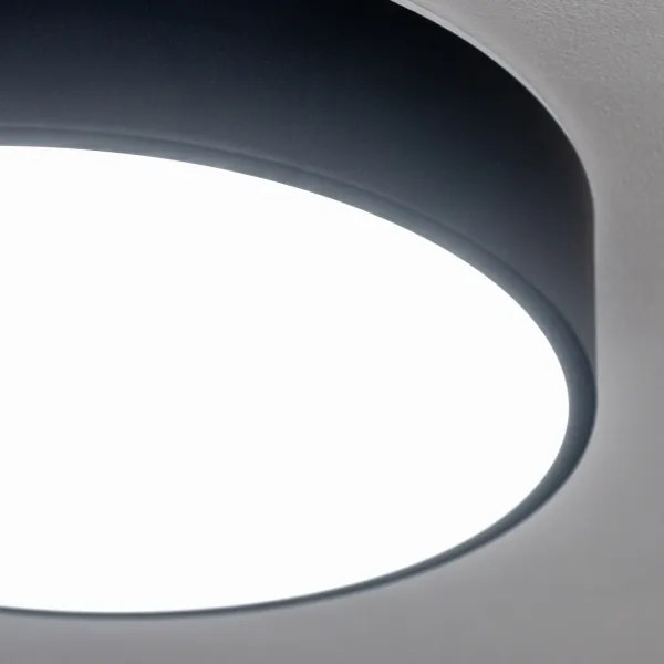 Brilagi - Plafonieră LED pentru baie POOL LED/24W/230V, Ø 30 cm, IP54, neagră