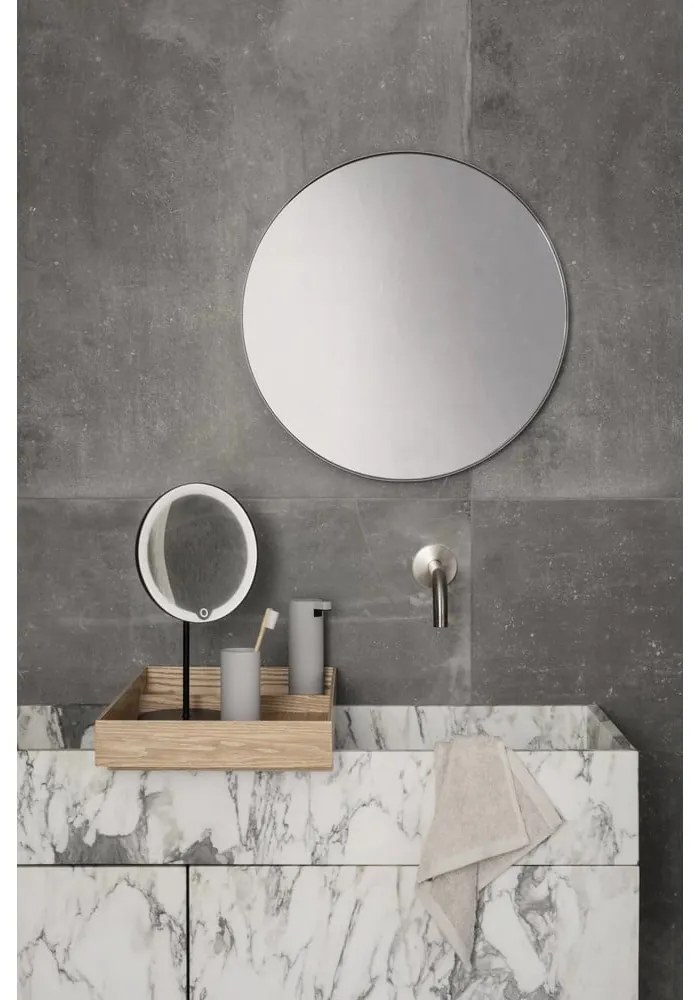 Oglindă cosmetică (5x) cu led/de mărire ø 20 cm MODO – Blomus