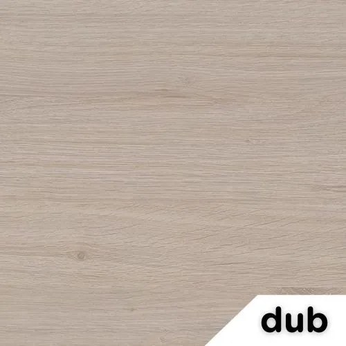 Masă înălțime reglabilă OfficeTech Strong 240 x 80 cm, picioare albe, stejar