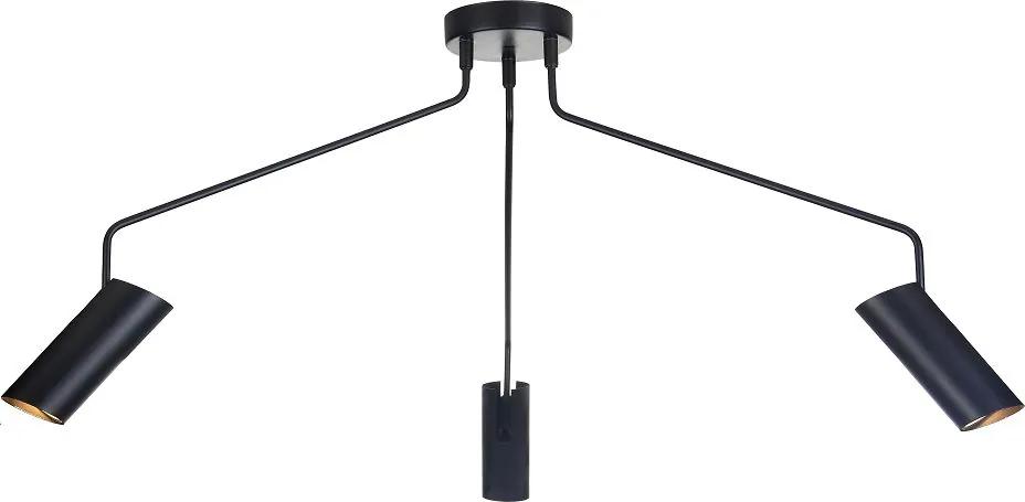 Light Prestige Futuro lampă de tavan 3x35 W negru LP-17001/3CBK