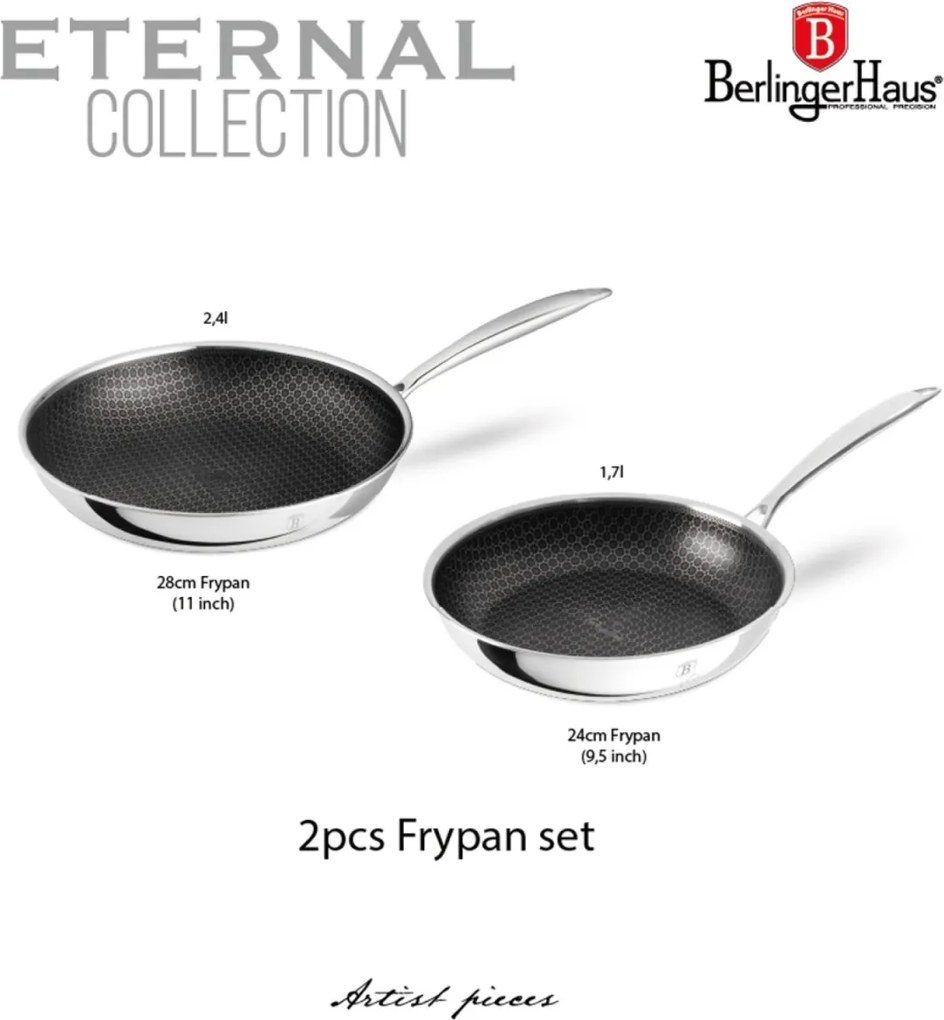Set 2 tigai Eternal Collection Berlinger Haus BH 8519N