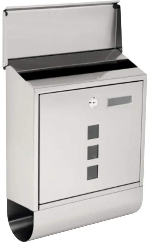 BK203 N cutie poştală oţel inoxidabil