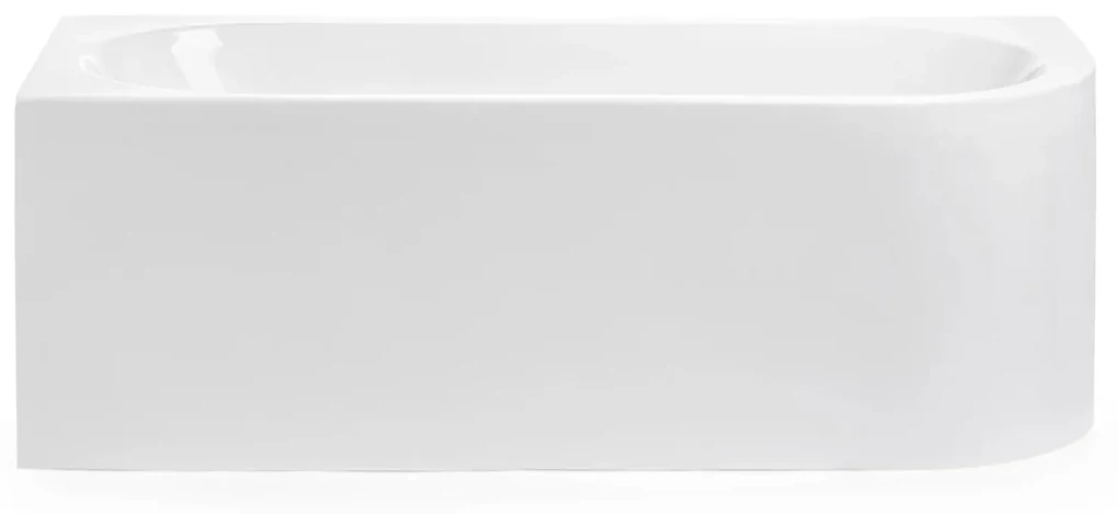 Cada baie freestanding cu montare pe colt 170 x 80 cm, dreapta, Bella Casa Ciri Dreapta, 1700x800 mm