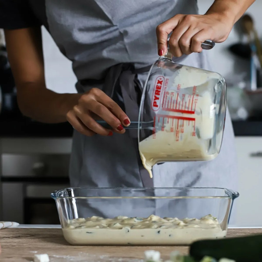 Pahar de măsurare din sticlă Pyrex 1 l, 16 x 11 cm, 1000 ml