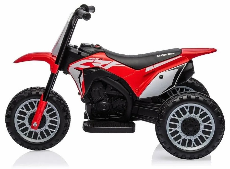 Motocicletă electrică Baby Mix Honda CRF 450R, roșu