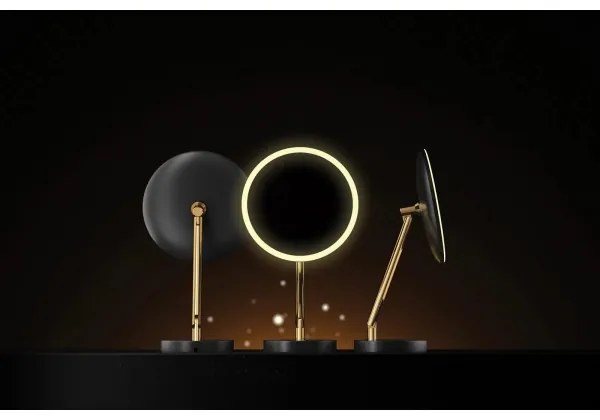 Deante ADI_Z812-LED Oglindă cosmetică reîncărcabilă pentru baie SILIA, LED 5 V, 5000 mAh, 2700–6500 K, IP44