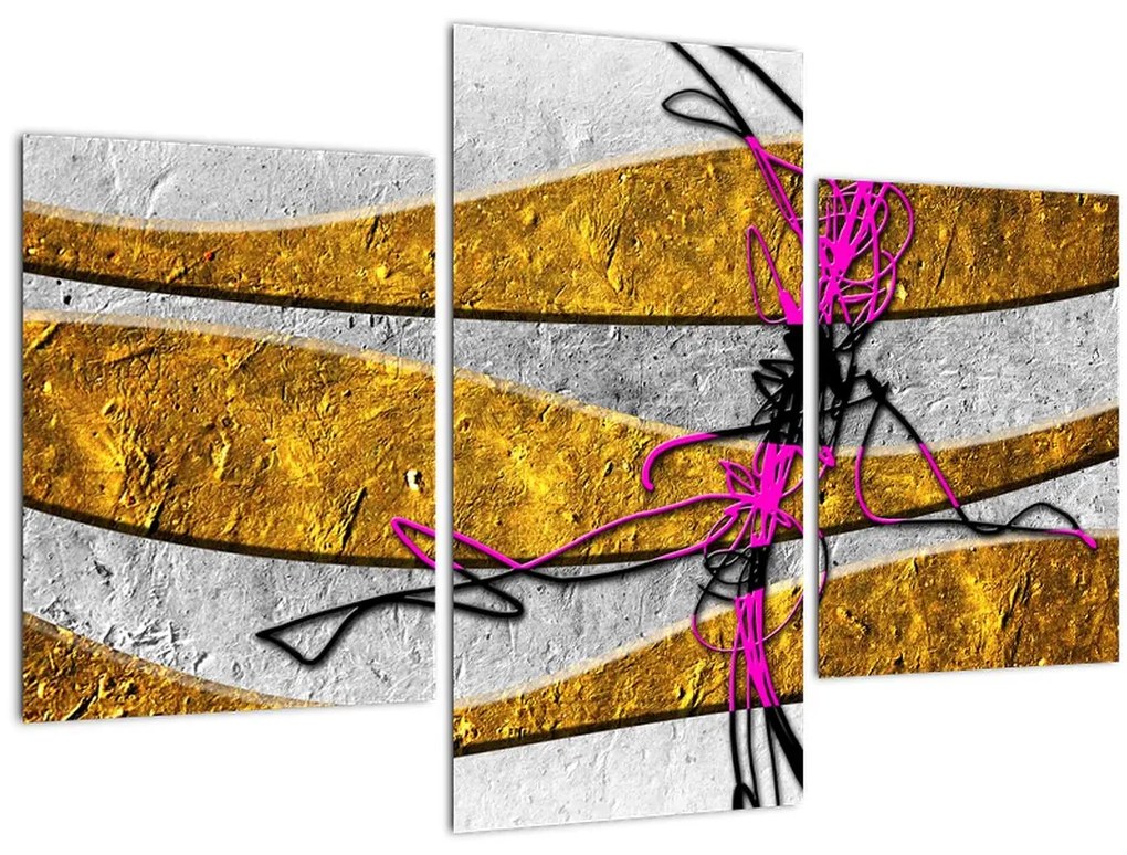 Tablou cu abstracție (90x60 cm)