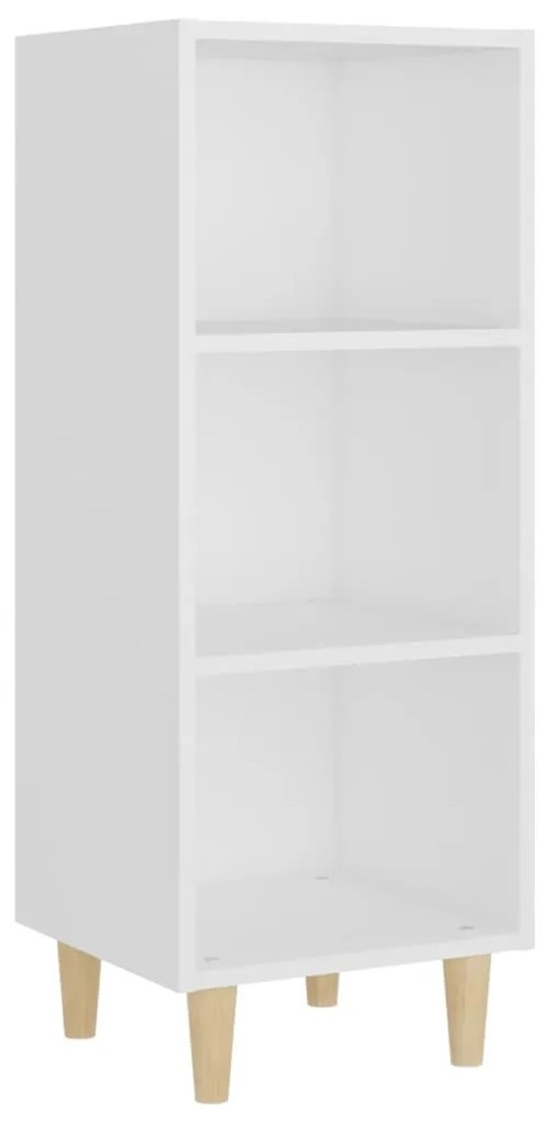 812375 vidaXL Servantă, alb, 34,5x32,5x90 cm, lemn compozit