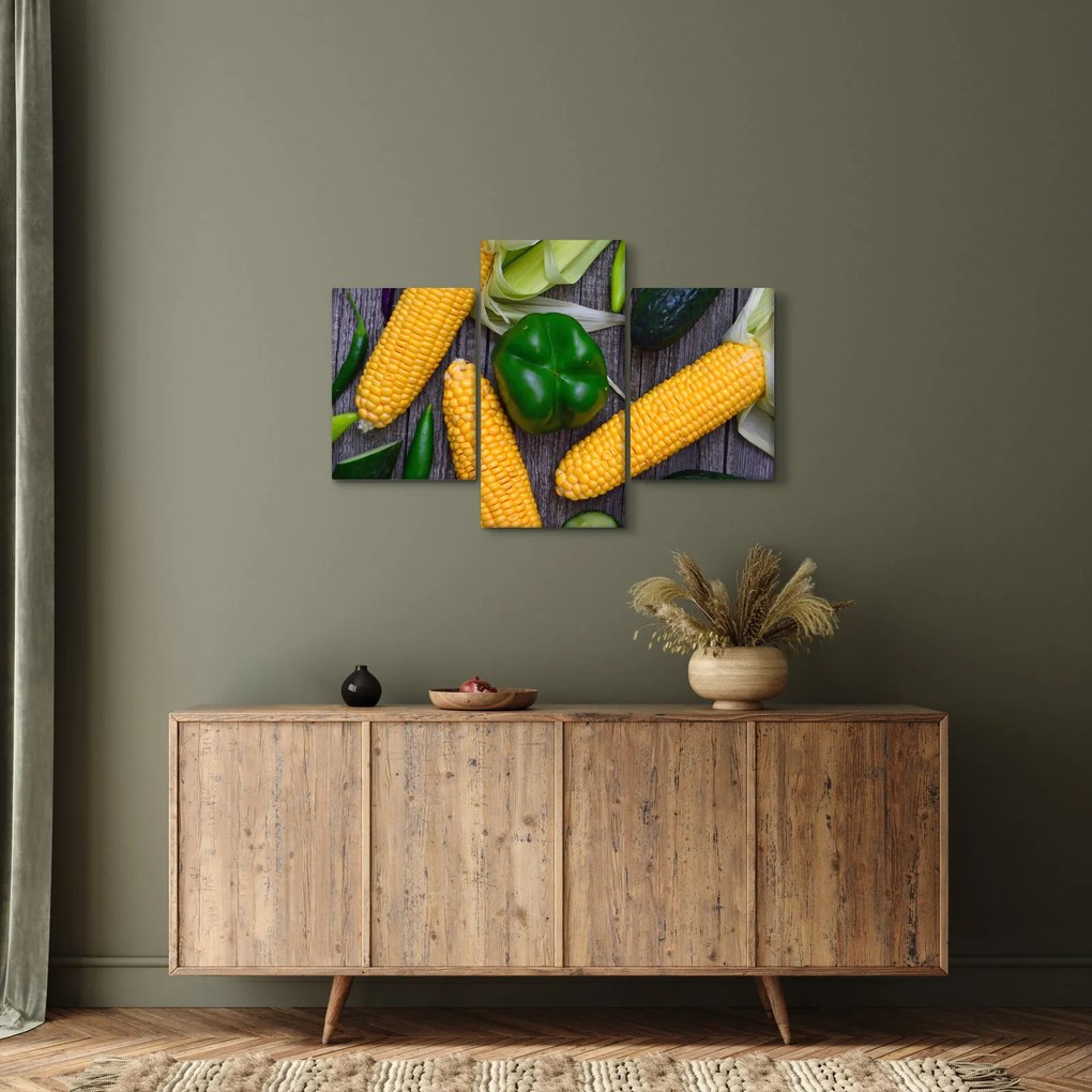 Tablou - legume (90x60 cm)