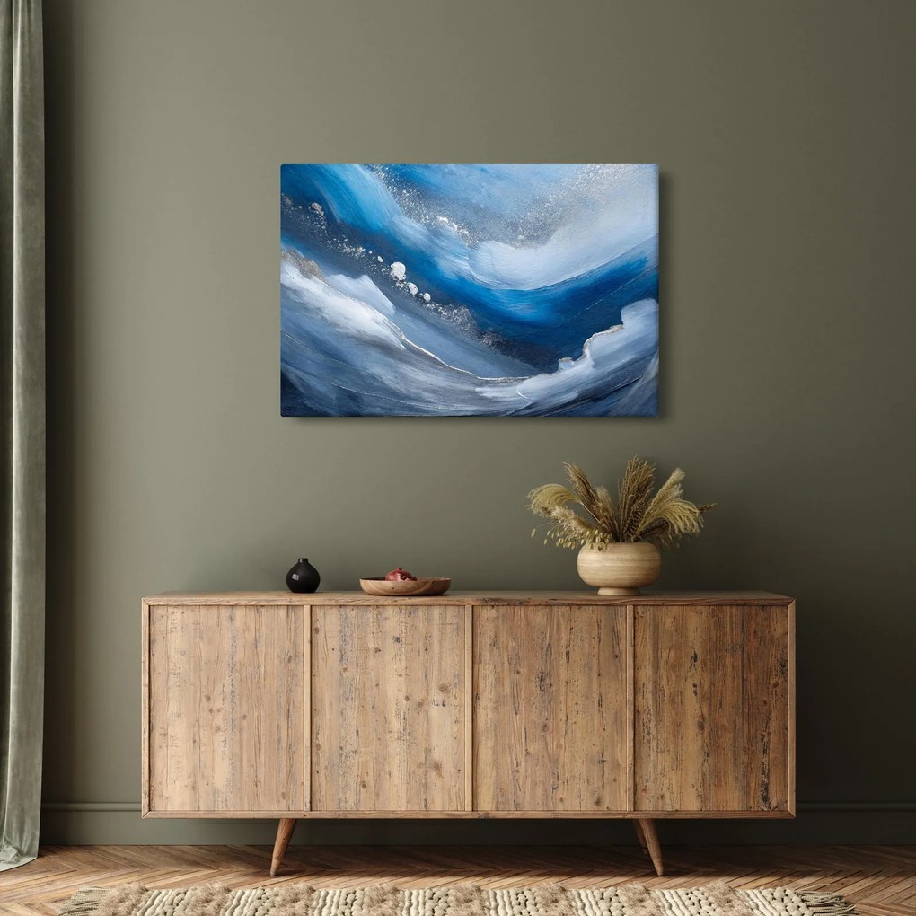 Tablou - Abstractizarea oceanului (90x60 cm)