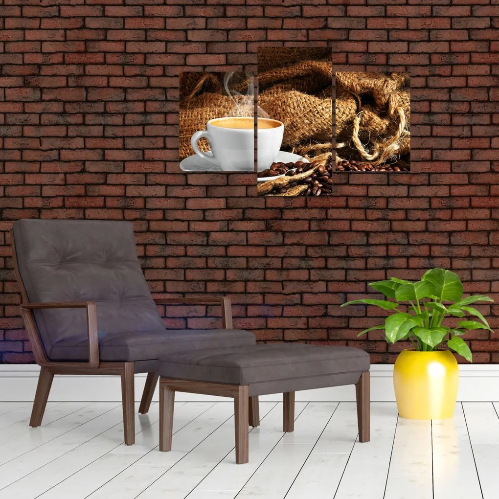 Tablou - O ceașcă de cafea (90x60 cm)