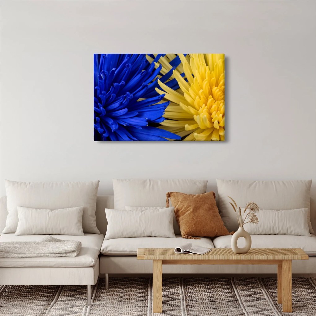 Tablou - detaliu florilor (90x60 cm)