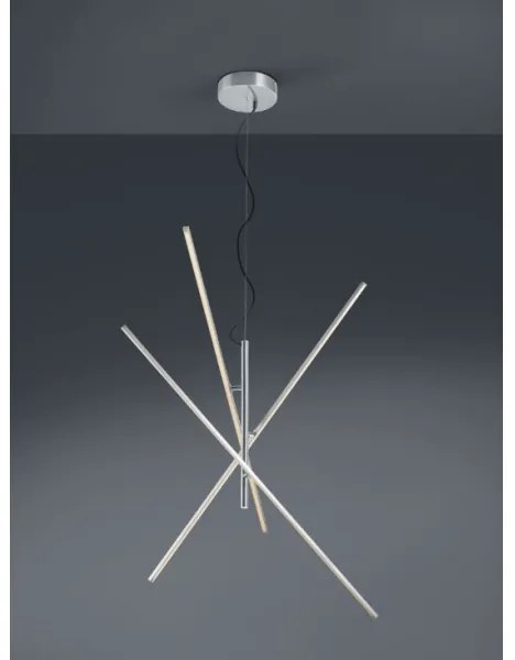 Lustră LED pe cablu dimabilă TIRIAC 3xLED/8,5W/230V Trio