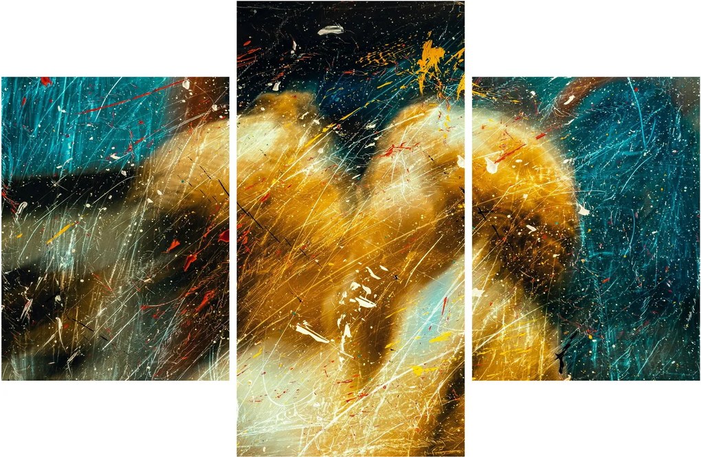 Tablou - Îngerii sărutăndu-se (90x60 cm)