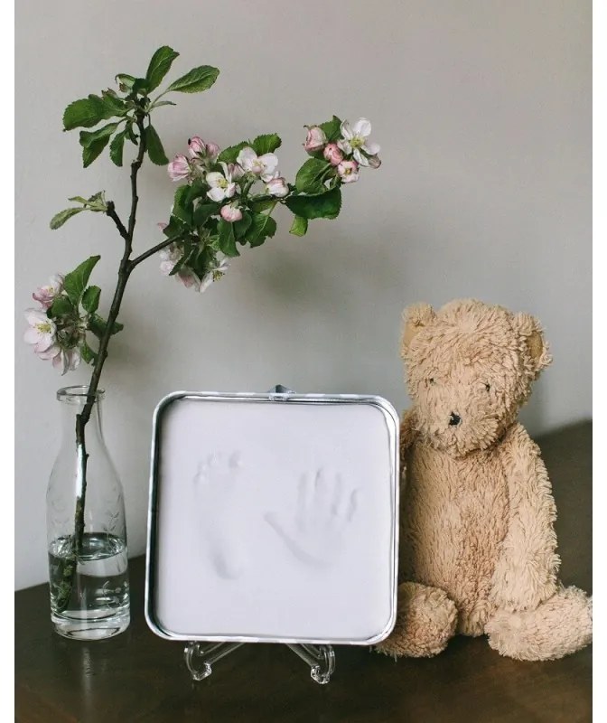 Cutie pentru mulaj manuta si piciorus white and grey - Pearhead