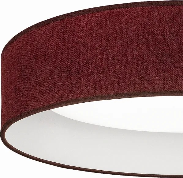 Brilagi - LED dimabil VELVET SM. VARI 24W/230V 3000-6500K diam. 45 cm vișiniu + telecomandă