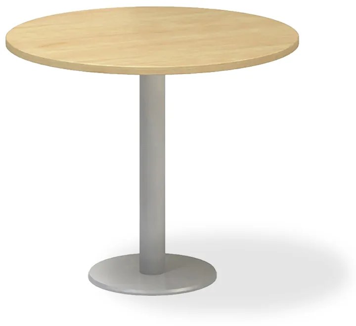 Masa de intalnire ProOffice, diametru 90 cm, para salbatic