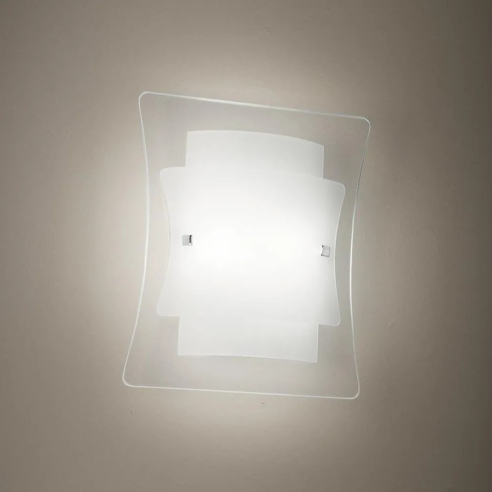 Ideal Lux - Aplica de perete TRIPLO 1xE27/60W/230V transparentă