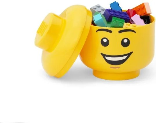 Cutie de depozitare pentru copii din plastic Head – LEGO®