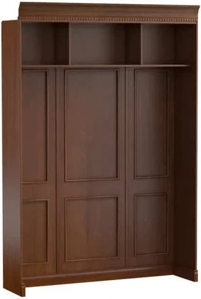 Corp lemn masiv Bibliotecă Bennett 16 3 Nișe Inferior Liber L 169 9cm