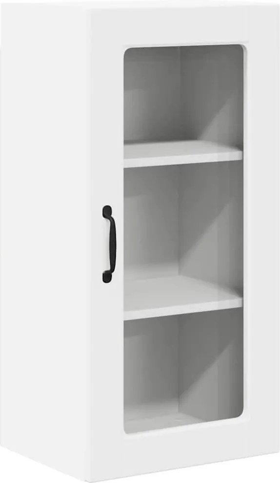 vidaXL Dulap de bucătărie Alb 40 x 31 x 80 cm Lemn compozit