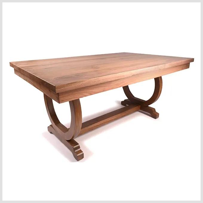 Masa din lemn masiv Omega - 210x80x78