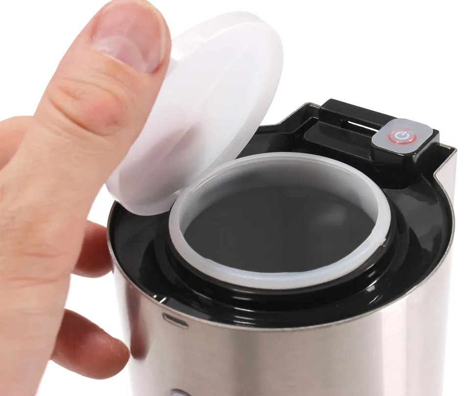 Dozator de săpun lichid fără atingere Donner Round 700 ml, alb
