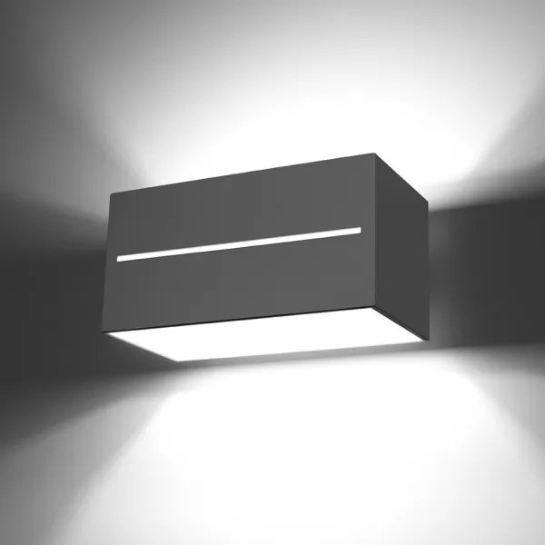 Aplică LOBO 2xG9/40W/230V gri