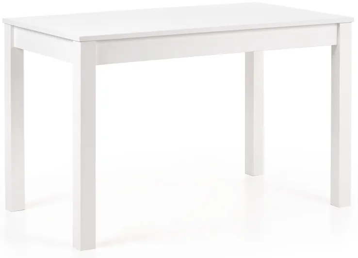 Masa Ksawery alb/alb - L 120 x l 68 x h 76 cm