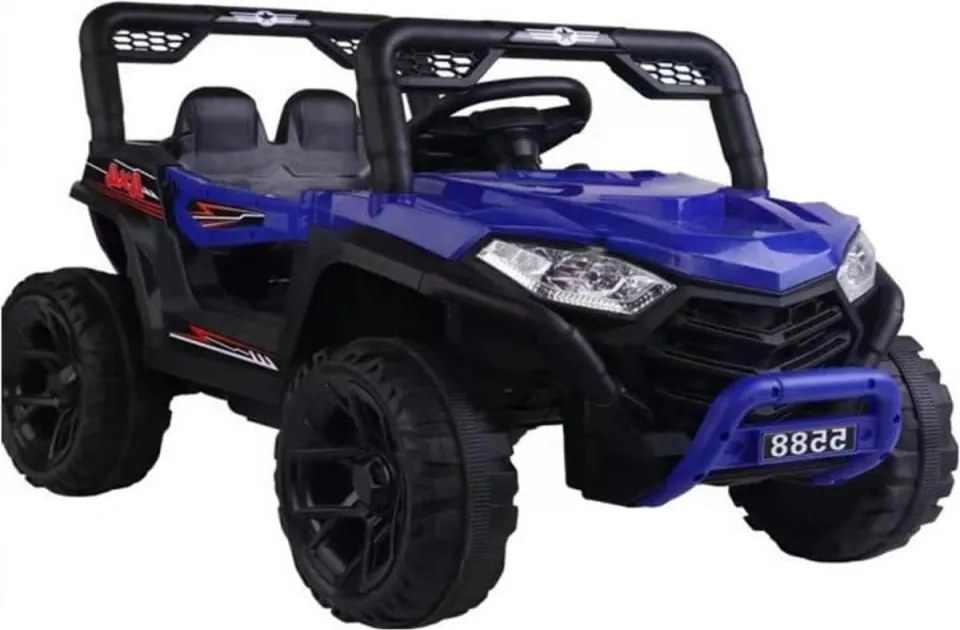 Masinuta Electrica cu acumulator pentru copii NOVOKIDS™ Buggy Mini UTV, Cu faruri luminoase, Telecomanda, 3-7 ani , max 30 kg, 3 Viteze, Lungime 110