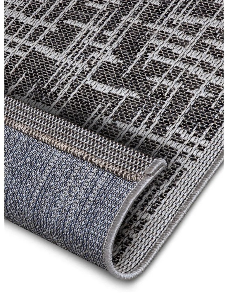 Covor de exterior gri închis 63x120 cm Clyde Telu – Hanse Home