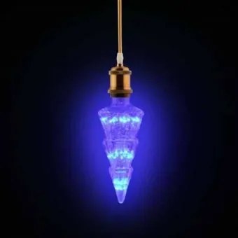 Bec LED 2W E27 Albastru PINE HOROZ