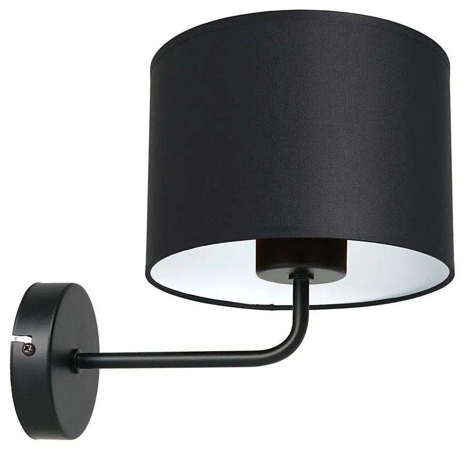Lampă de perete ARDEN 1xE27/60W/230V negru/alb