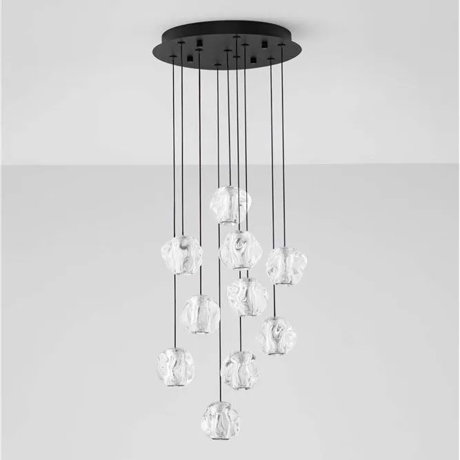 Lustra cu 10 pendule LED design modern IFOS